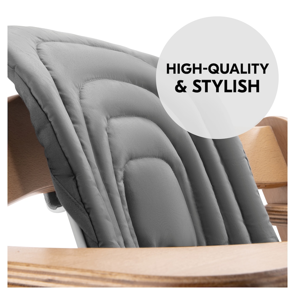 image 1 of hauck Highchair Baby Seat Pad - Dark Grey