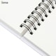 image 5 of ARPAN Spiral Bound Scrapbook Album – 50 Sheets / 100 Pages, 200 GSM Thick Paper – DIY Photo Album Memory Book with Ribbon Closure (26 x 25.5 cm) for Wedding, Baby, Travel, Artwork & Scrapbooking