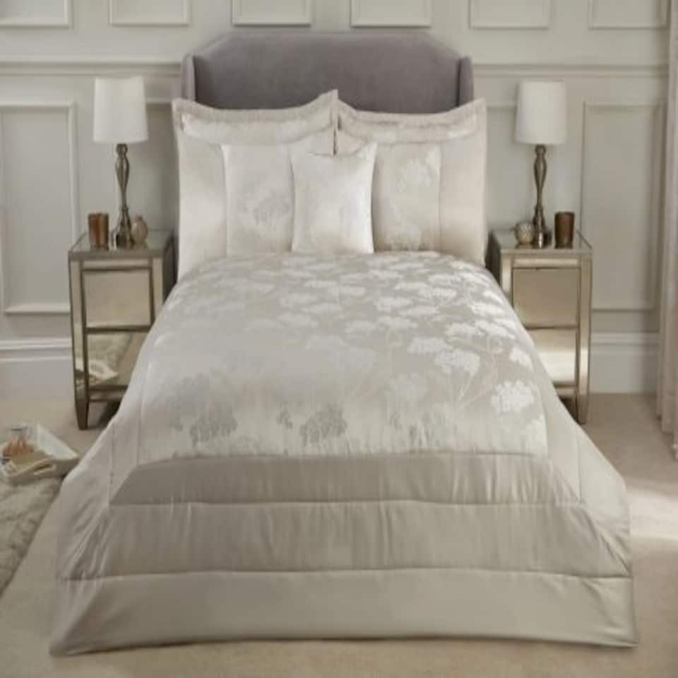 image 1 of English Garden Bedspread Cream Yellow | Yellow
