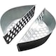 image 1 of GEEZY Briquette Holders Charcoal BBQ Grill Accessory Silver Set Of 2