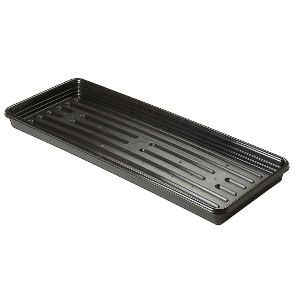 image 1 of 2 x Large Black Multi Use Black Grow Bag Trays For Gardening, Growing & Transporting Pots
