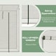 image 4 of Outsunny 200x76x168cm Walk-in Garden Greenhouse Plant Warm House