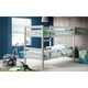 image 1 of Dove Grey Bunk Bed 2 x 3ft (90cm)