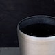 image 3 of White Cement Round Planter Large Garden Patio Flower Pot Urn 58cm | Silver | Silver