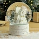 image 2 of Personalised Message Village Glitter Snow Globe