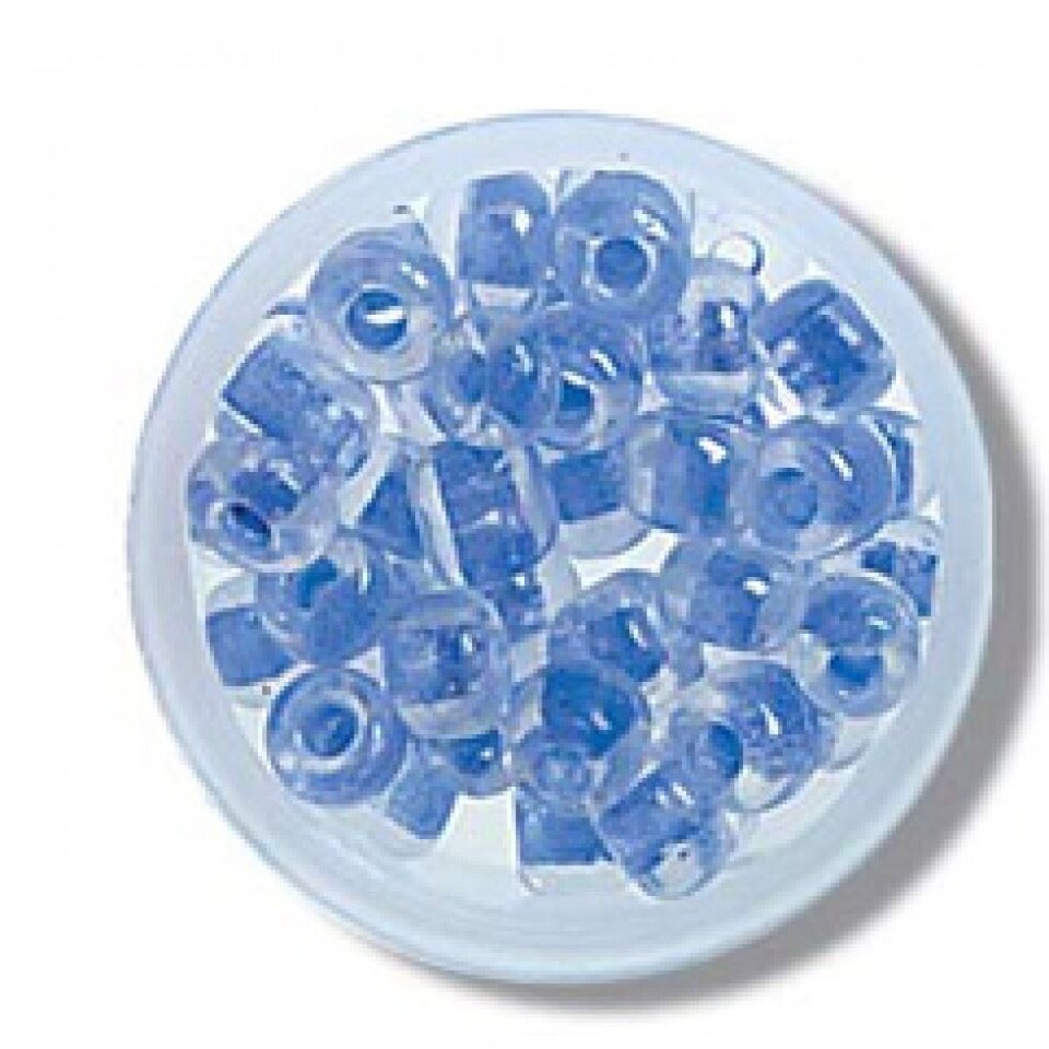Trimits Lilac Glass E Beads Bulk Pack for Embroidery & Jewellery Making - per value pack of 3