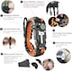 image 2 of aZengear Paracord Survival Bracelet (Pair), Flint Fire Starter, Whistle, Compass for Camping, Bushcraft and Emergency Equipment