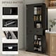 image 9 of HOMCOM Freestanding Kitchen Storage Cabinet Drawers Cupboards Shelves Black