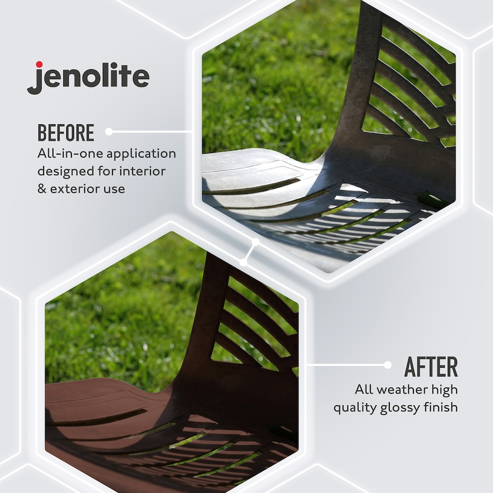 image 1 of Jenolite Directoplast Multi-Surface Paint - Espresso Brown Gloss - 400ml Spray Can