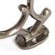 image 3 of Hammer & Tongs Ornamental Hat & Coat Hook - W30mm x H130mm - Raw