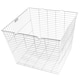 image 7 of SPARES2GO Universal Zinc Coated Terminal Guard Square Deep Boiler Flue Cage (11'' x 10'' x 10.5'')