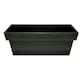 image 2 of Primrose Zinc Edge Trough Outdoor Garden Planter in Pewter Small 40cm