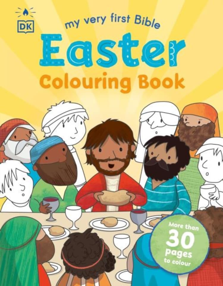 My Very First Bible Easter Colouring Book Paperback