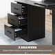 image 5 of HOMCOM Computer Desk with Storage, Writing Study Table for Home Office