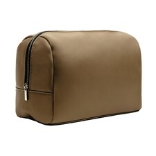 Vinga Bermond PU Recycled Toiletry Bag - Brown - One Size | Brown