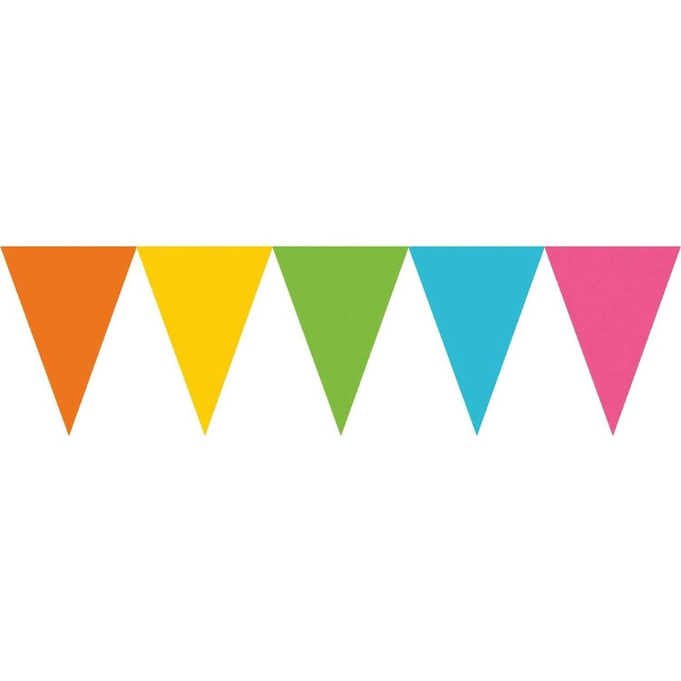 Amscan Paper Neon Banner - Multicoloured - One Size