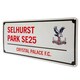 image 3 of Crystal Palace FC Selhurst Park SE25 Plaque - White/Red - One Size