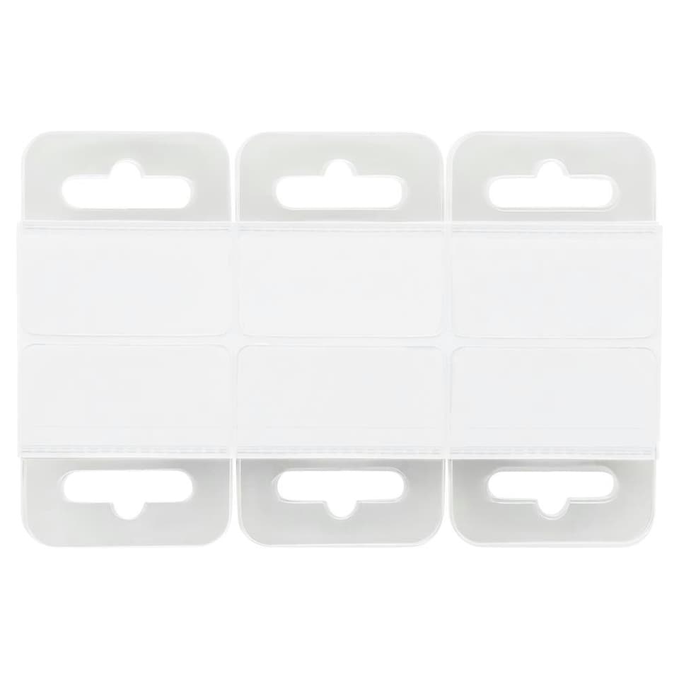 image 1 of Pack of 50 51x50mm Adhesive Euro Hole Hang Tags by Concept