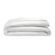 image 2 of Belledorm 200 Thread Count Egyptian Blend Duvet Cover - White - Single