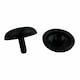 image 2 of Plastica Black Press Fix Connectors pack of 100