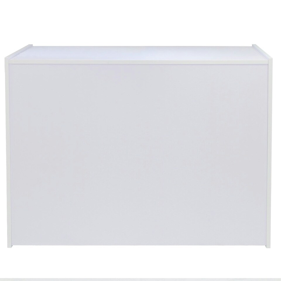 image 1 of A1200 Retail Shop Counter - Brilliant White White