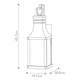 image 2 of Beacon Hill 1 Light Small Outdoor Wall Lantern Museum Black IP44