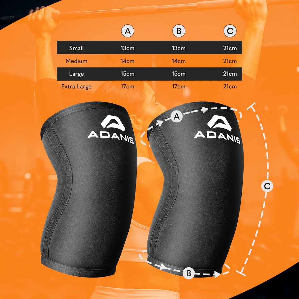 image 1 of Adanis Compression Sleeves Pair for Joint Support - Elbow Sleeve