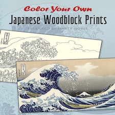 Color Your Own Japanese Woodblock Prints by Marty Noble