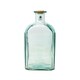 image 1 of Verano Spanish Ceramics Recycled Glass Large Bottle w/ Cork - 4.6L Clear | One Size