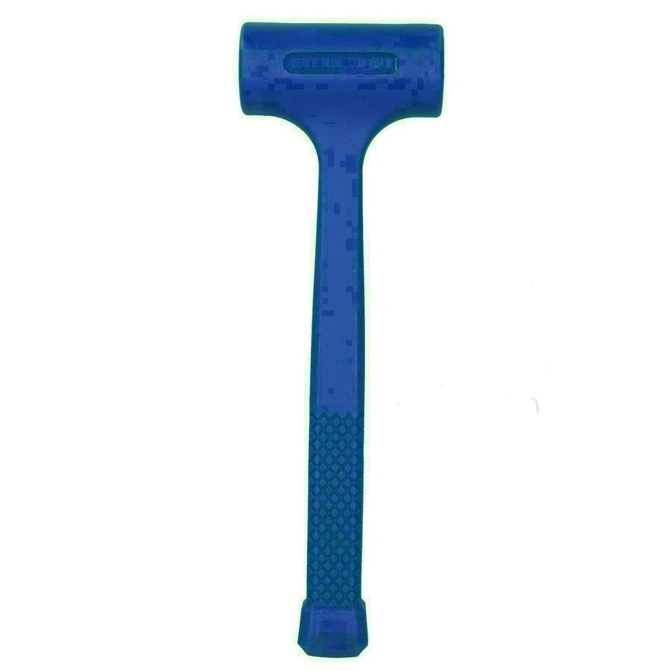 image 1 of 1.5lb Dead Blow Hammer Mallet Shot Loaded Head Impact Recoil Non Marking