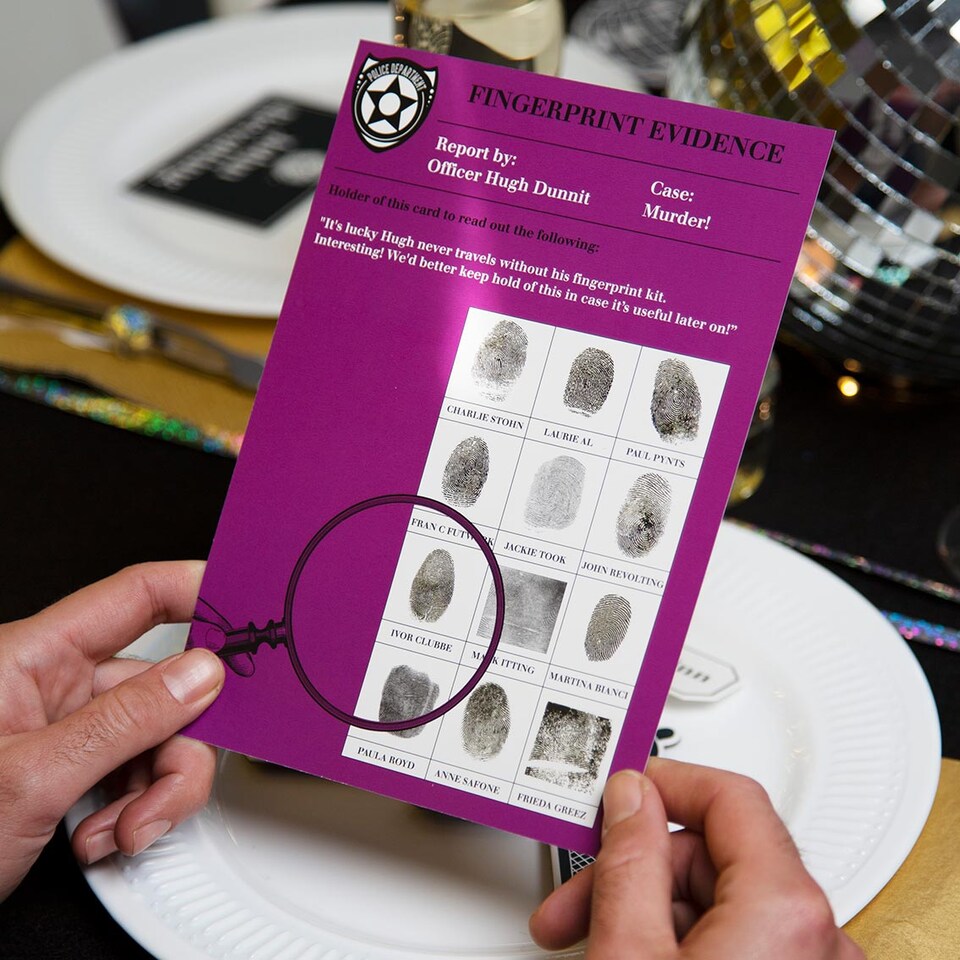 image 1 of Host Your Own Murder Mystery On The Dance Floor Party Game