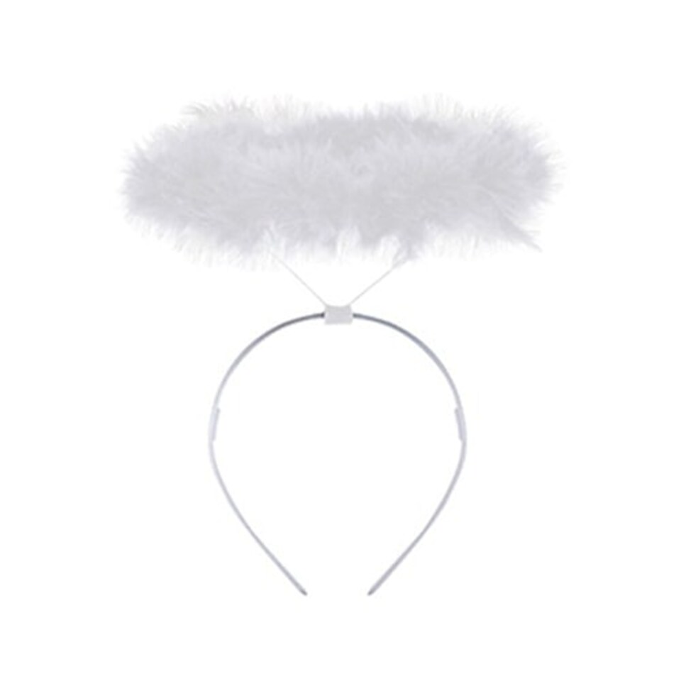 White Angel Halo Christmas Headband Fancy Dress