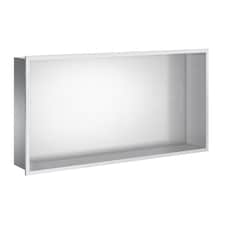 Smedbo Brushed Stainless Steel Shower and Bathroom Wall Niche (600 x 300mm)