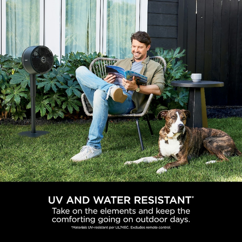 image 1 of Shark FlexBreeze High Velocity Hybrid Cordless and Corded Fan FA220UK