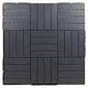 image 2 of URBNLIVING Interlocking Garden Deck Tiles | Multi | Anthracite | 9 Tiles