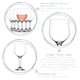 image 2 of LAV Nevakar Red Wine Glasses  - 320ml - Clear - Pack of 6