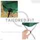 image 7 of Outsunny Large Outdoor Swing Chair Cover  Garden Furniture Protector | Green | Green | 240cm x 133cm x 185cm