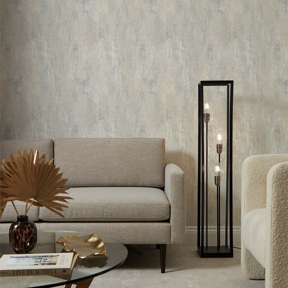 image 1 of Lorenzo Wallpaper in Neutral Multi