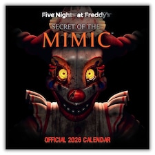 FIVE NIGHTS AT FREDDY`S 2026 SQUARE CALENDAR - PRE-ORDER