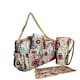 image 1 of Baby Changing Bag with Bottle Holder and Changing Mat - Beige