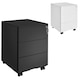 image 10 of Chest of Drawers Magna - 3 locking drawers, powder-coated steel, 39 x 45 x 55 cm | White | white | 45 x 39 x 55 cm | 1
