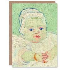Vincent van Gogh Art Card Roulins Baby Portrait