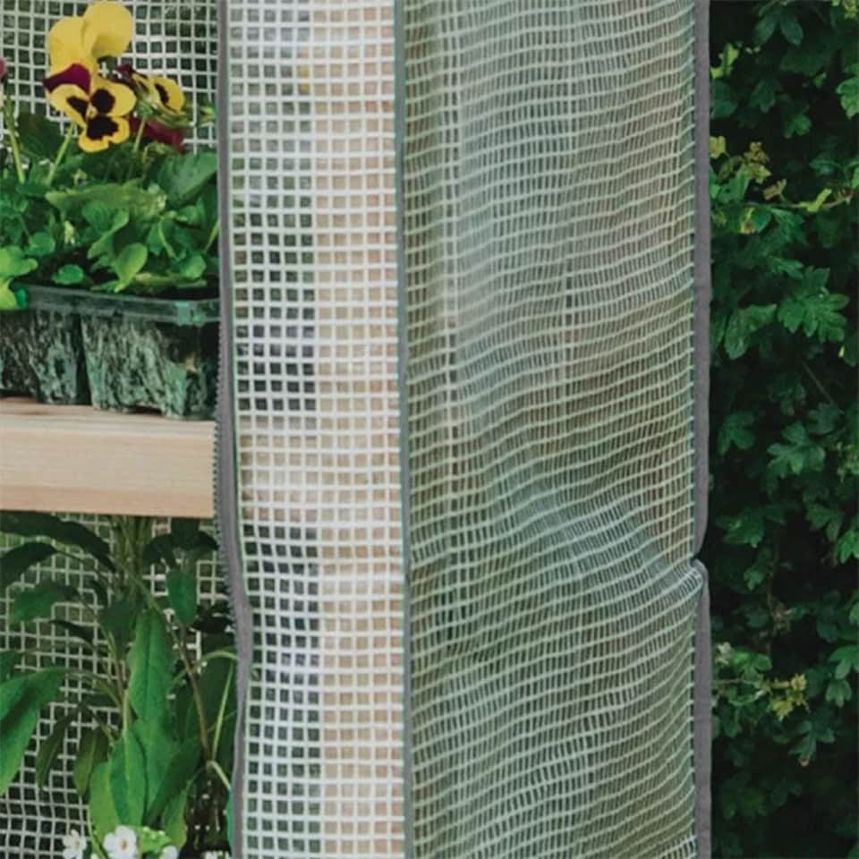 image 1 of Grow It Replacement Cover White - Premium 4 Tier Wooden Growhouse | White | White | 1 x Replacement Cover