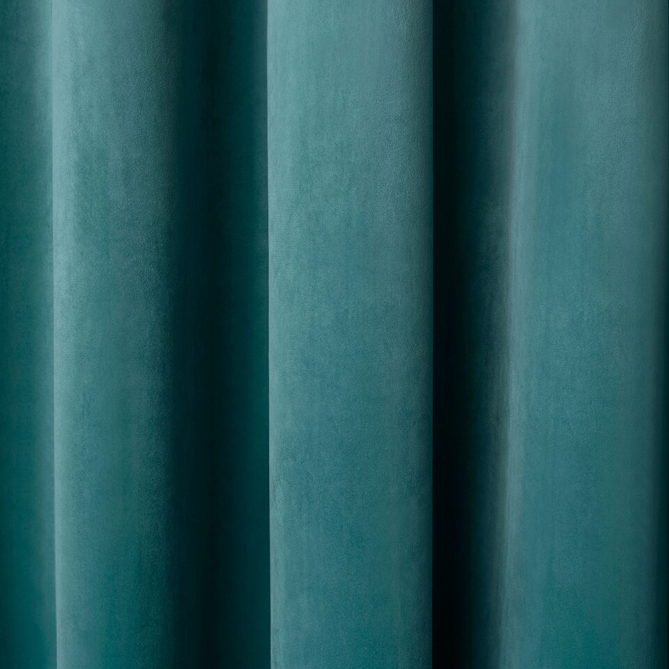 image 1 of Laurence Llewelyn-Bowen Montrose Eyelet Curtains Teal