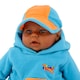 image 2 of BiBi Doll 18" Leo Ethnic Baby Doll Boy With Sounds & Toy Dummy