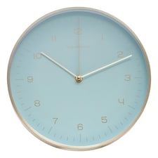 Interiors by Premier Versatile Gold And Mint Green Finish Wall Clock, Functional And Stylish Indoor Clock, Wall Clock For Outdoor