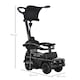 image 7 of HOMCOM Kids Ride-on Push Car 3 in 1 Benz G350 Baby Floor Slider Walker, Black