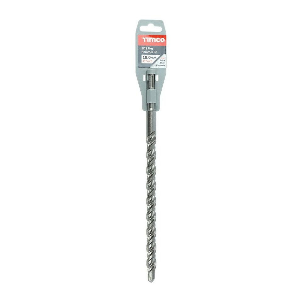 image 1 of Timco - SDS Plus Hammer Bit (Size 18.0 x 310 - 1 Each)