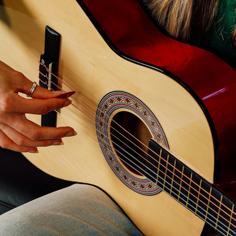 image 1 of 3rd Avenue 3/4 Size Classical Guitar Pack | Blue