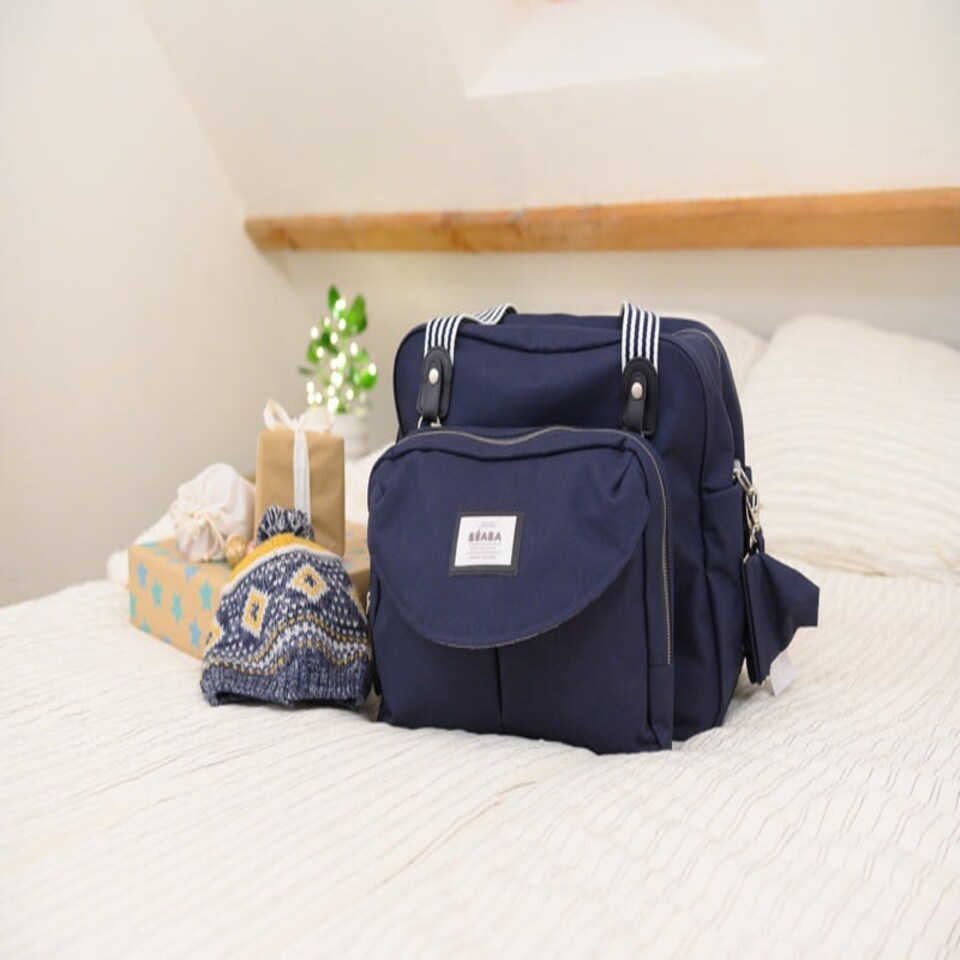image 1 of Béaba Geneva II Changing Bag Navy